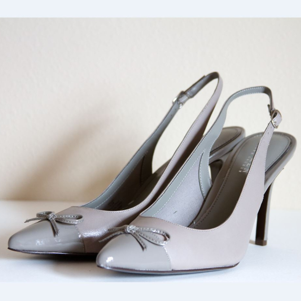Lauren Ralph Lauren Slingback Heels with Bow